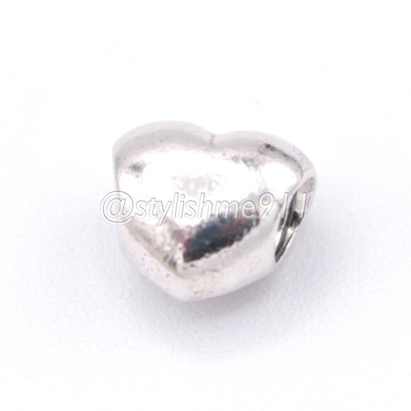 Authentic PANDORA Large Smooth Heart Charm - 790137 - Picture 7 of 11